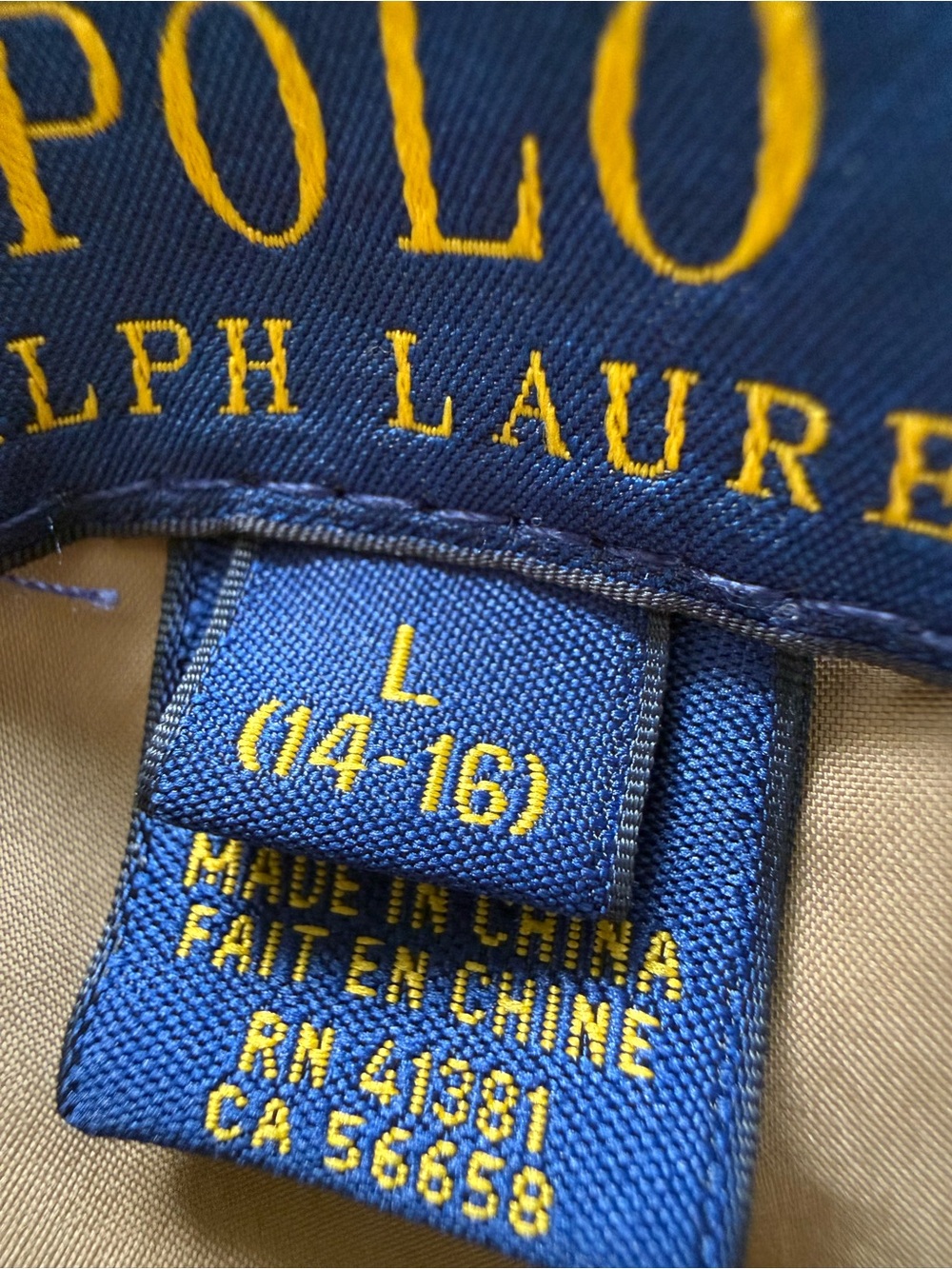 Ralph Lauren Quilted Jacket in Tan - Picture 7 of 12